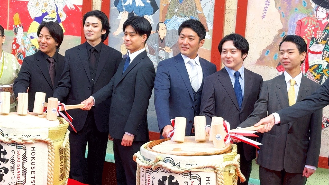 【 新春浅草歌舞伎 】初日鏡開き　歌舞伎界の次世代ホープ揃い踏み！ 市川染五郎 中村橋之助 尾上左近 中村莟玉 中村鶴松 市川男寅　ノーカット全編！