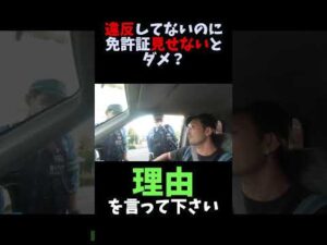 交通違反してないのに免許証提示しないといけないか警察官に聞いてみた #職務質問 #職質 #元警察官 #警視庁 #違法職質