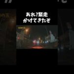 職質専門部隊に緊急走行で追われるもスルー