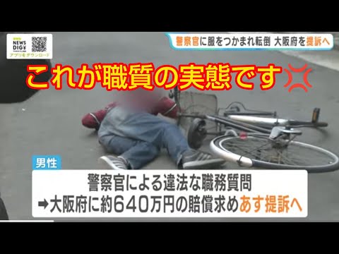 警察は職質で危害を加えます💢