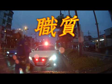 【職質】交機覆面パトの先を走行していたら…止められ「職質」された！