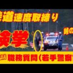 【速度取締り・職務質問】北海道の峠道レーダーパトカー取締り 仕事熱心な警察官からの職務質問