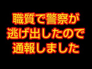 職質で警察が逃げたので通報した話